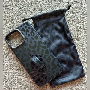 Loopy Black Leopard Case for iPhone 12/13 Pro Max